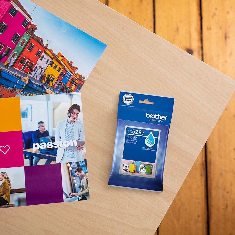 Brother LC-528 Cyan tintapatron