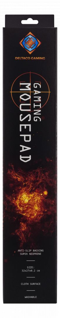 Deltaco GAM-005 Gaming Mousepad Black Deltaco GAM-005 Gaming Mousepad Black
