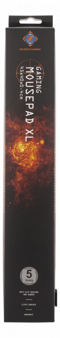 Deltaco GAM-063 Gaming Egérpad Black Deltaco GAM-063 Gaming Egérpad Black