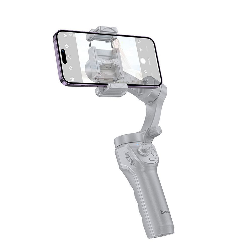 Hoco K24 gimbal selfie stick with 3-axis stabilization Grey
