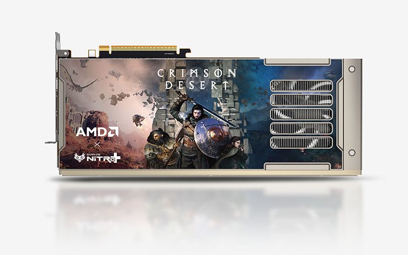 Sapphire RX 9070 XT OC 16GB DDR6 Crimson Desert Edition