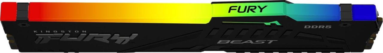 Kingston 16GB DDR5 6400MHz Fury Beast RGB Black Kingston 16GB DDR5 6400MHz Fury Beast RGB Black