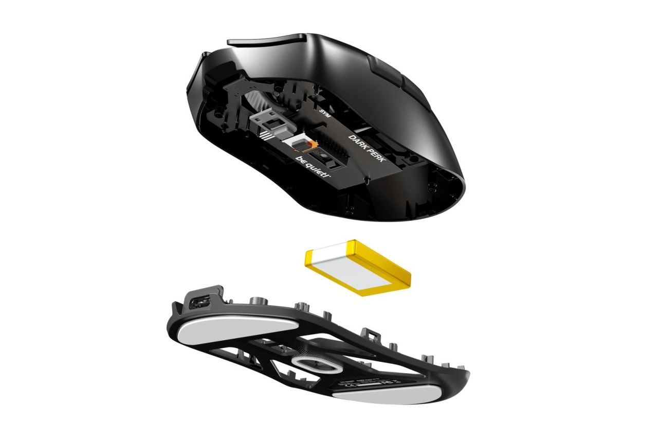 Be quiet! Dark Perk Sym Gaming Wireless Mouse Black Be quiet! Dark Perk Sym Gaming Wireless Mouse Black
