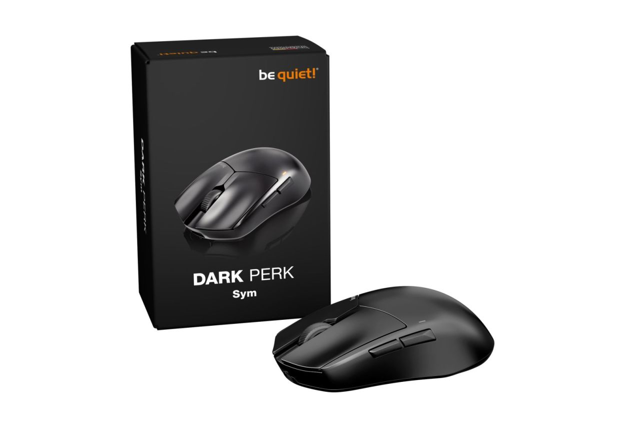 Be quiet! Dark Perk Sym Gaming Wireless Mouse Black Be quiet! Dark Perk Sym Gaming Wireless Mouse Black