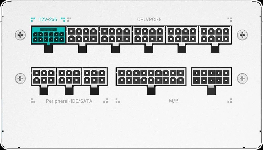 DeepCool 850W 80+ Gold PQ850G WH
