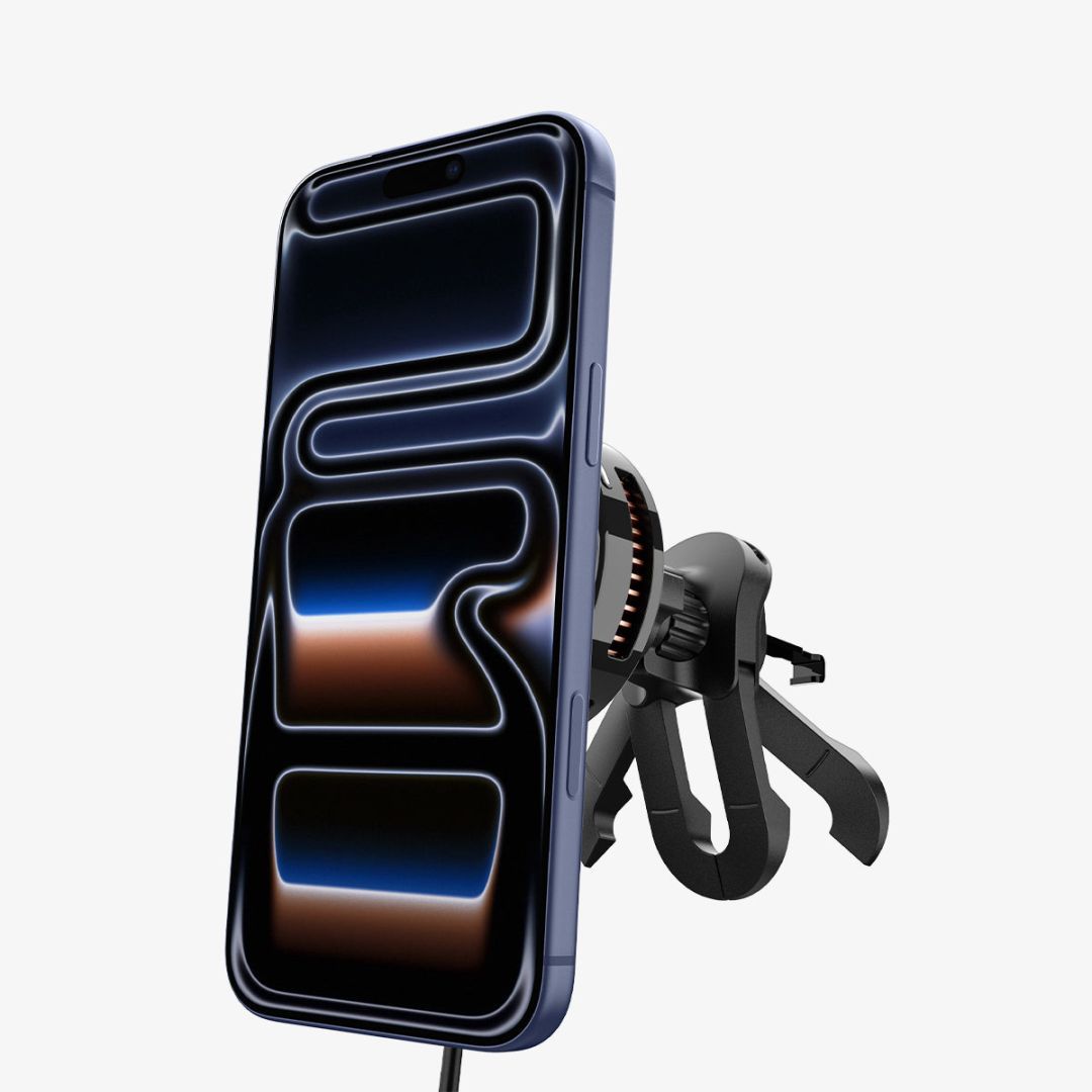 Spigen Essential Qi2.2 25W Hook Car Mount Black