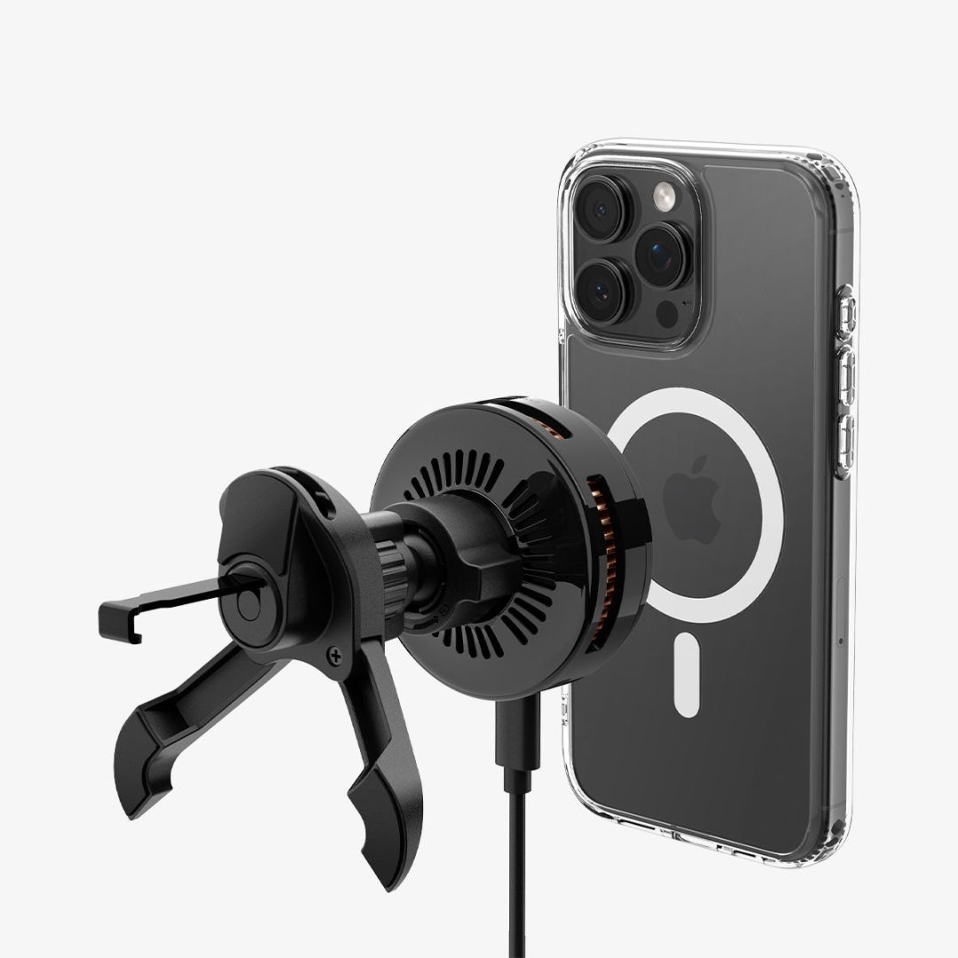 Spigen Essential Qi2.2 25W Hook Car Mount Black