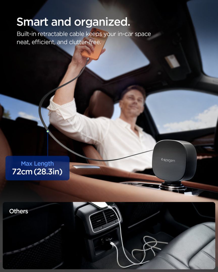 Spigen Essential 60W Car Charger Black