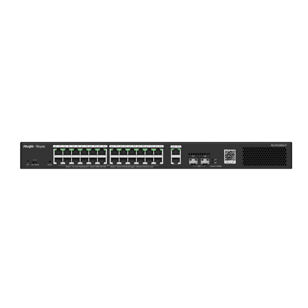 Reyee RG-ES228GS-P 28-Port Gigabit Smart Cloud Managed PoE Switch