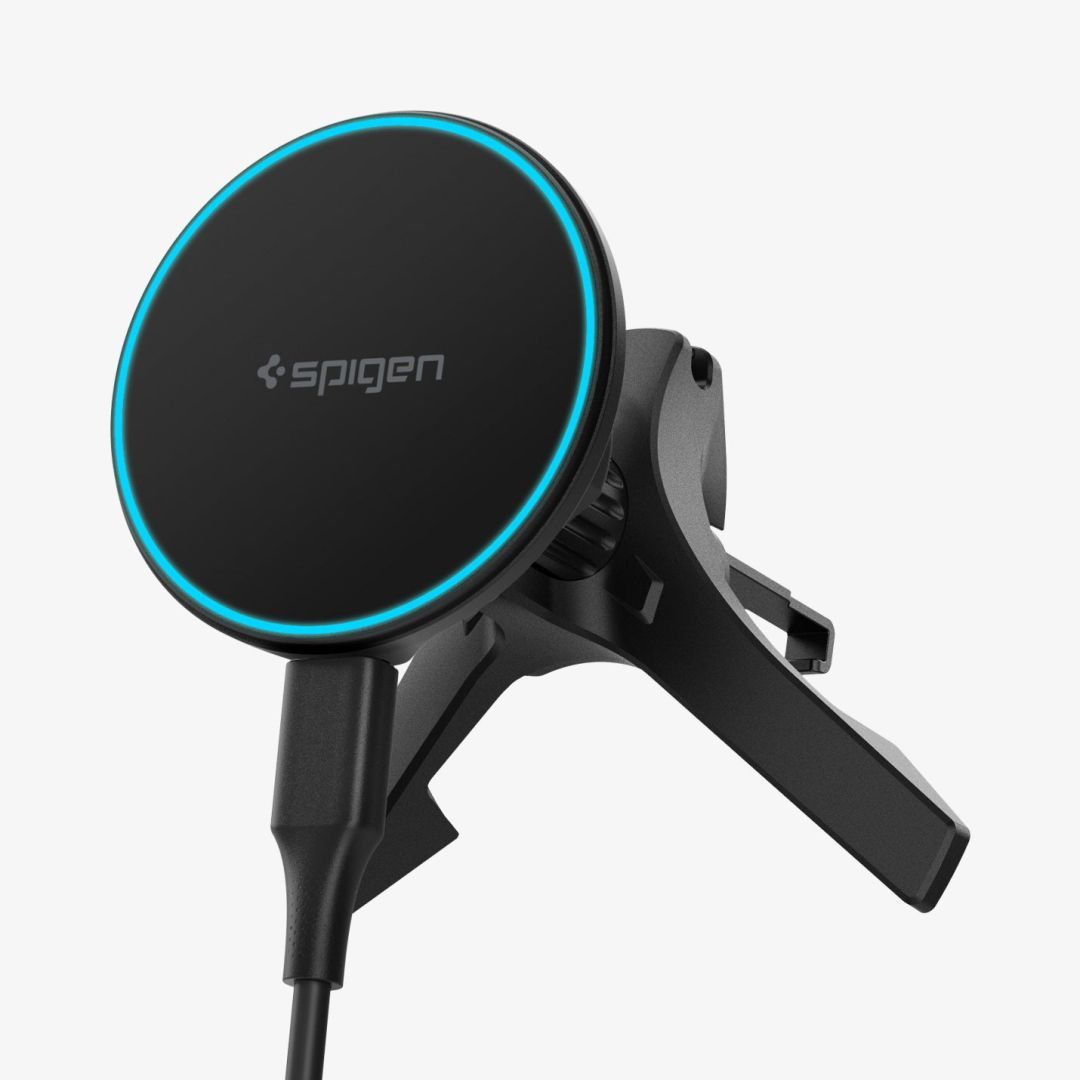 Spigen Essential Qi2 15W Hook Car Mount Black