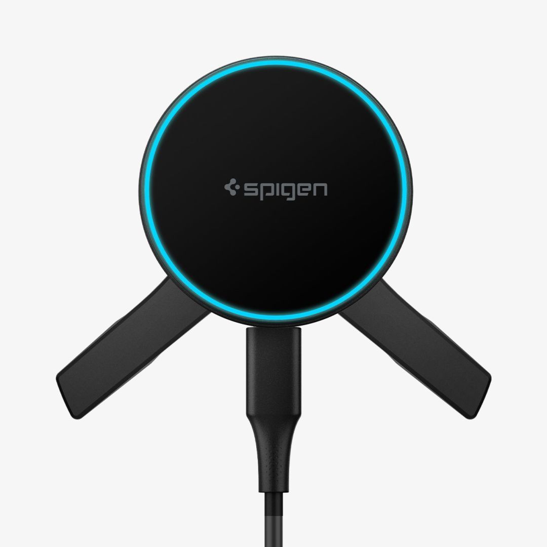 Spigen Essential Qi2 15W Hook Car Mount Black