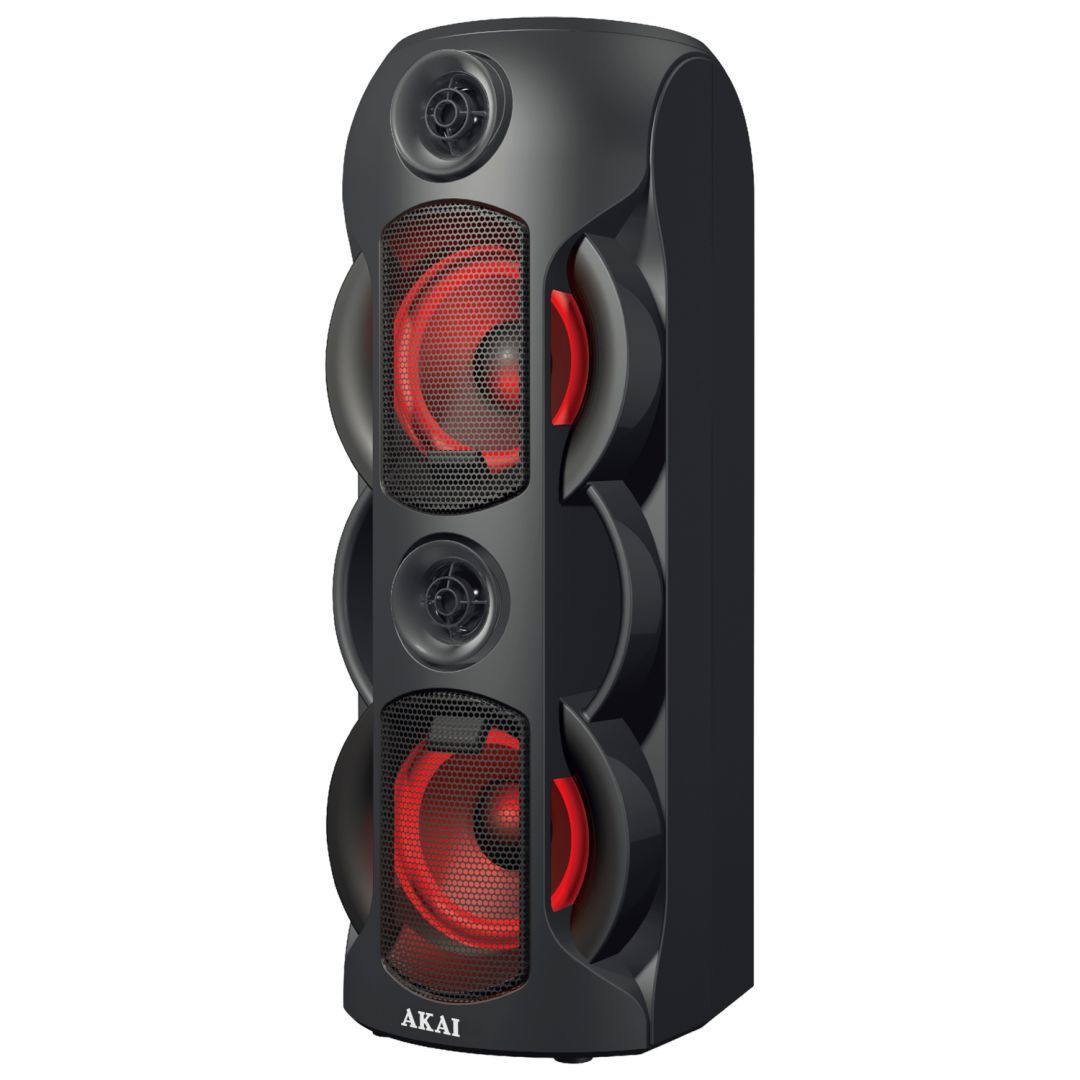 Akai 2.0 Portable Bluetooth Speaker 60W Black