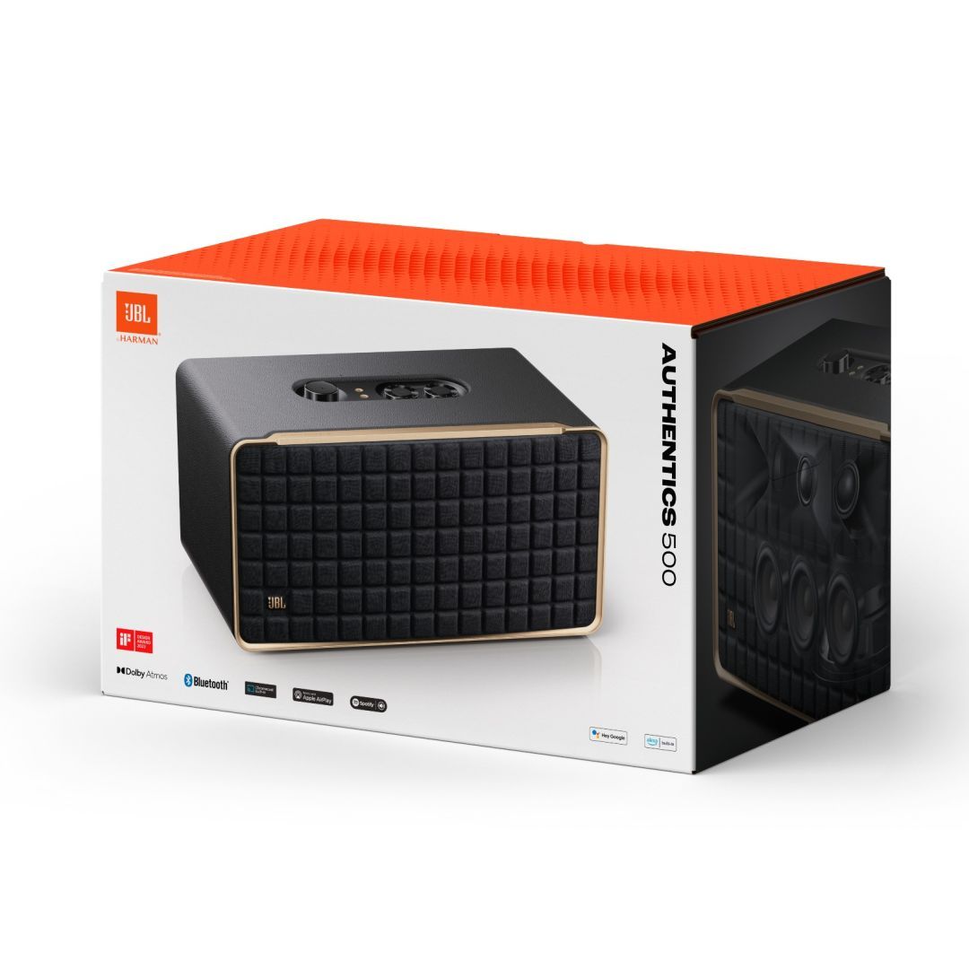 JBL Authentics 500 Bluetooth Speaker Black