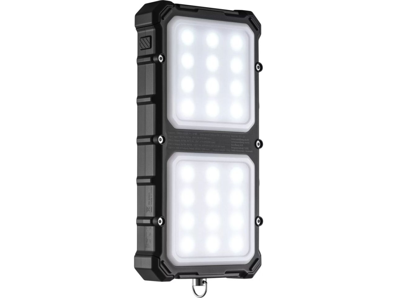 Sandberg Solar CampLED 10000mAh Powerbank Black