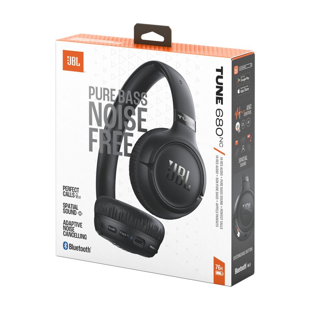 JBL Tune 680NC Bluetooth Headset Black