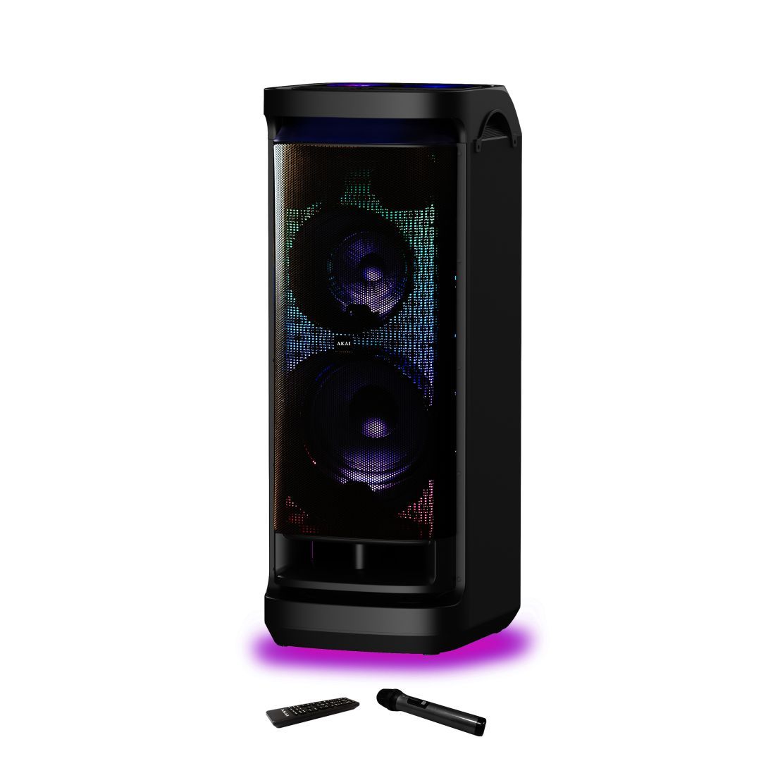 Akai 2.0 Bluetooth Speaker 600W Black