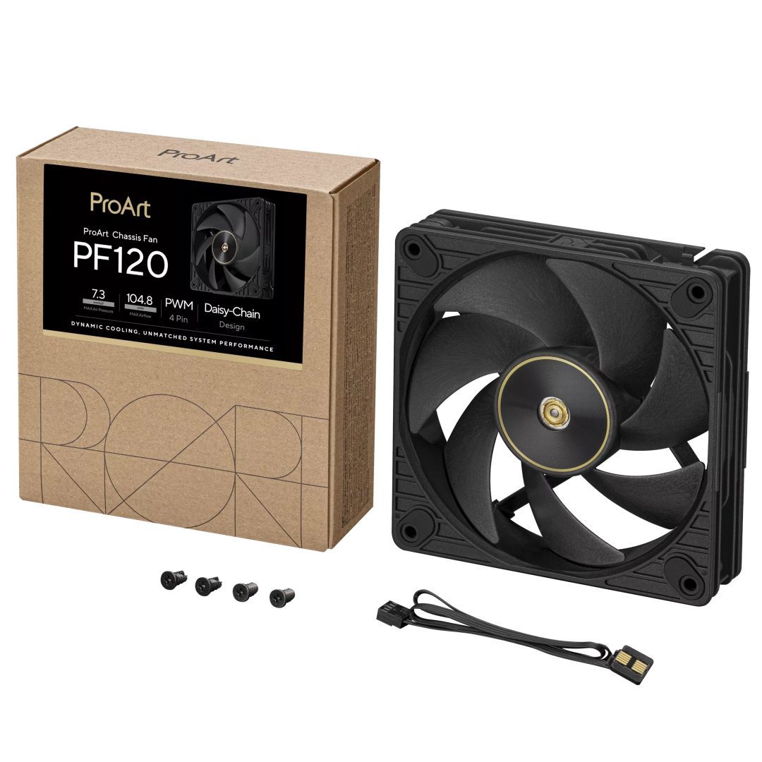 Asus ProArt PF120 Fan Single Pack Black Asus ProArt PF120 Fan Single Pack Black