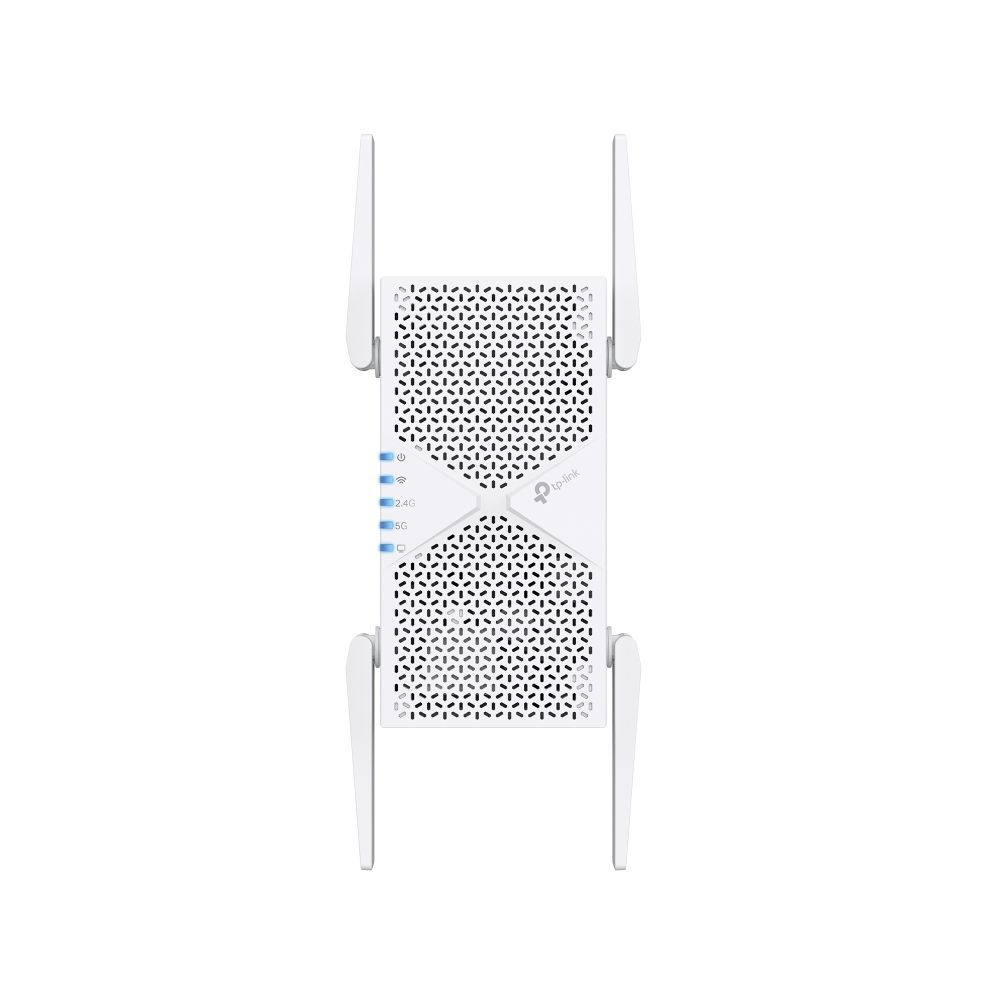 TP-Link RE405BE BE6500 Dual-Band Wi-Fi 7 Range Extender White