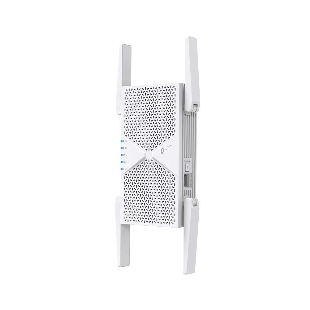 TP-Link RE405BE BE6500 Dual-Band Wi-Fi 7 Range Extender White