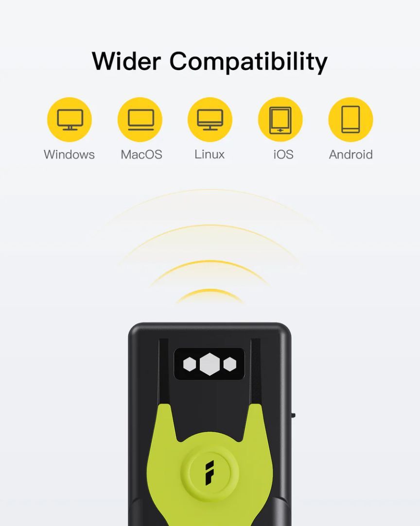 Inateck BCST-42 Vonalkódolvasó Black Inateck BCST-42 Vonalkódolvasó Black