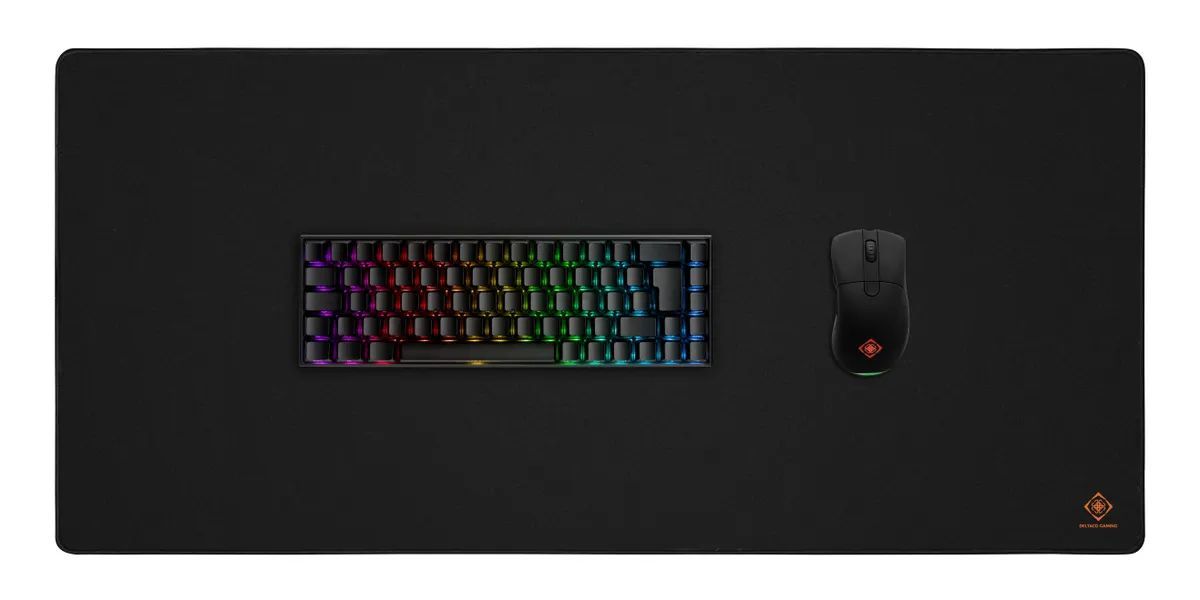 Deltaco DMP450 Gaming Egérpad Black