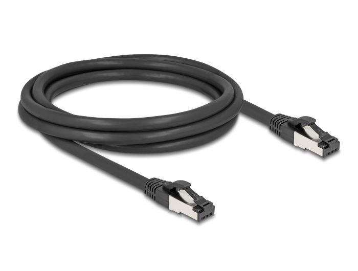 DeLock CAT8.1 S-FTP Patch Cable 2m Black