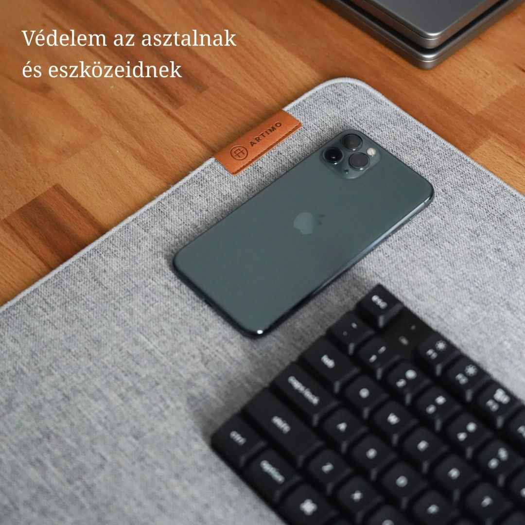 ARTIMO Desk Mat - Loom Series L Egérpad Grey