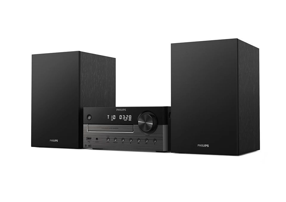 Philips TAM4505M2/12 Micro Music System Black