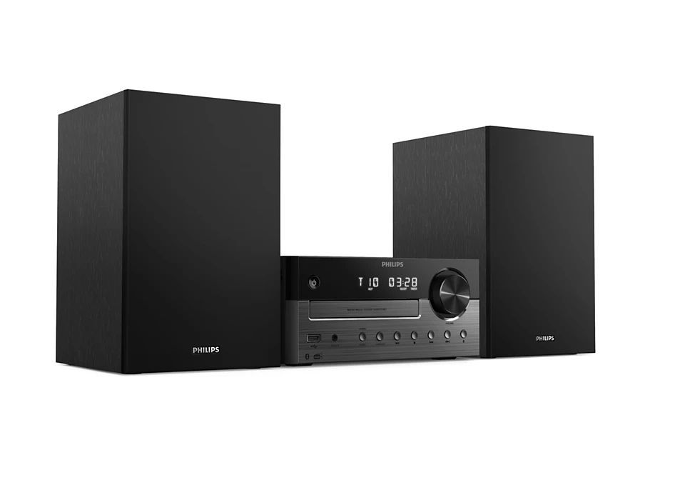 Philips TAM4505M2/12 Micro Music System Black