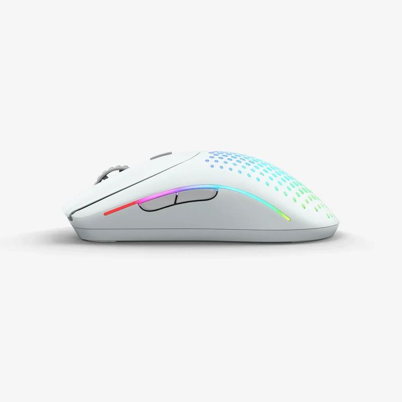 Glorious Model O 2 Wireless Bluetooth RGB Gaming Mouse White Glorious Model O 2 Wireless Bluetooth RGB Gaming Mouse White