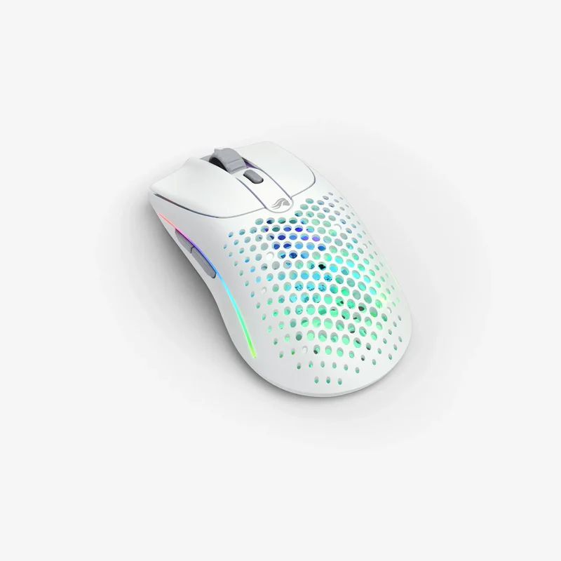 Glorious Model O 2 Wireless Bluetooth RGB Gaming Mouse White Glorious Model O 2 Wireless Bluetooth RGB Gaming Mouse White