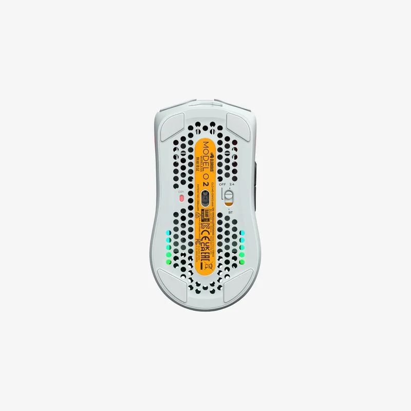 Glorious Model O 2 Wireless Bluetooth RGB Gaming Mouse White Glorious Model O 2 Wireless Bluetooth RGB Gaming Mouse White