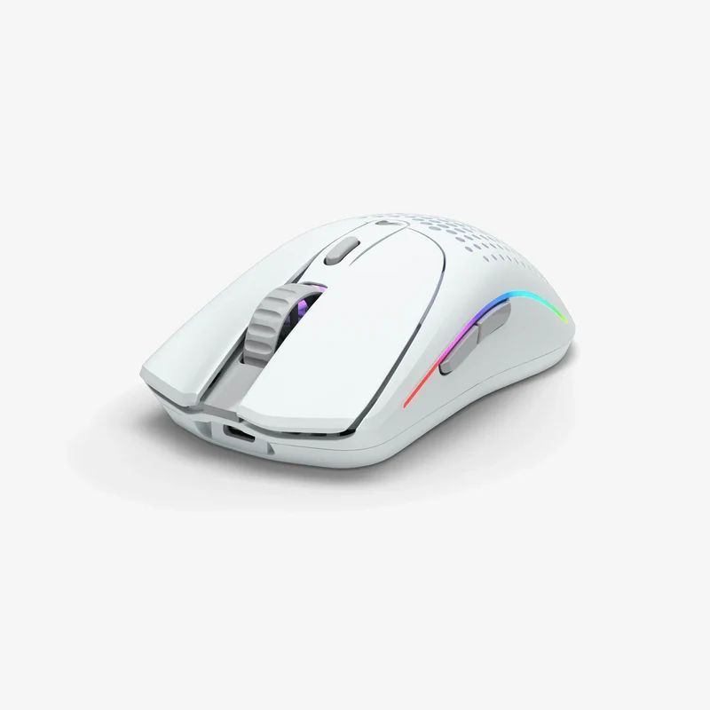 Glorious Model O 2 Wireless Bluetooth RGB Gaming Mouse White Glorious Model O 2 Wireless Bluetooth RGB Gaming Mouse White