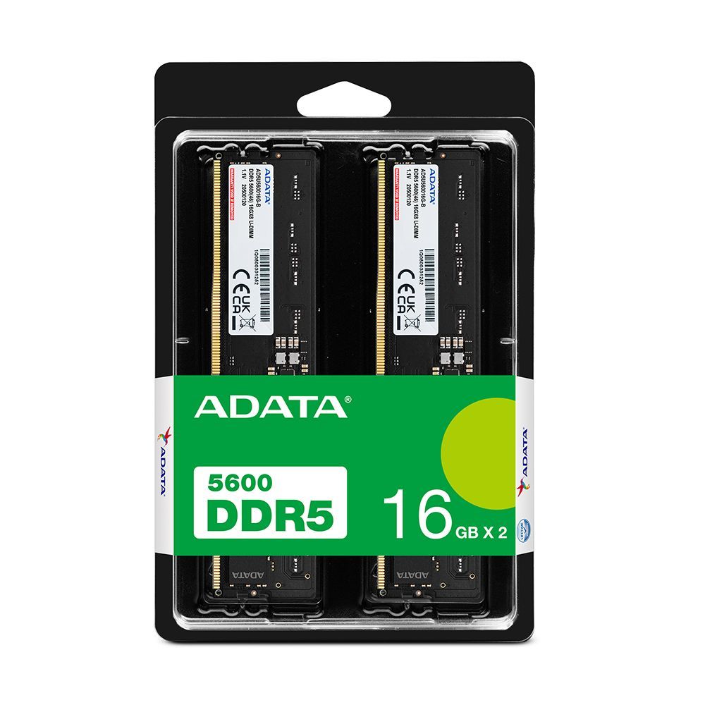 A-Data 32GB DDR5 5600MHz Kit(2x16GB)