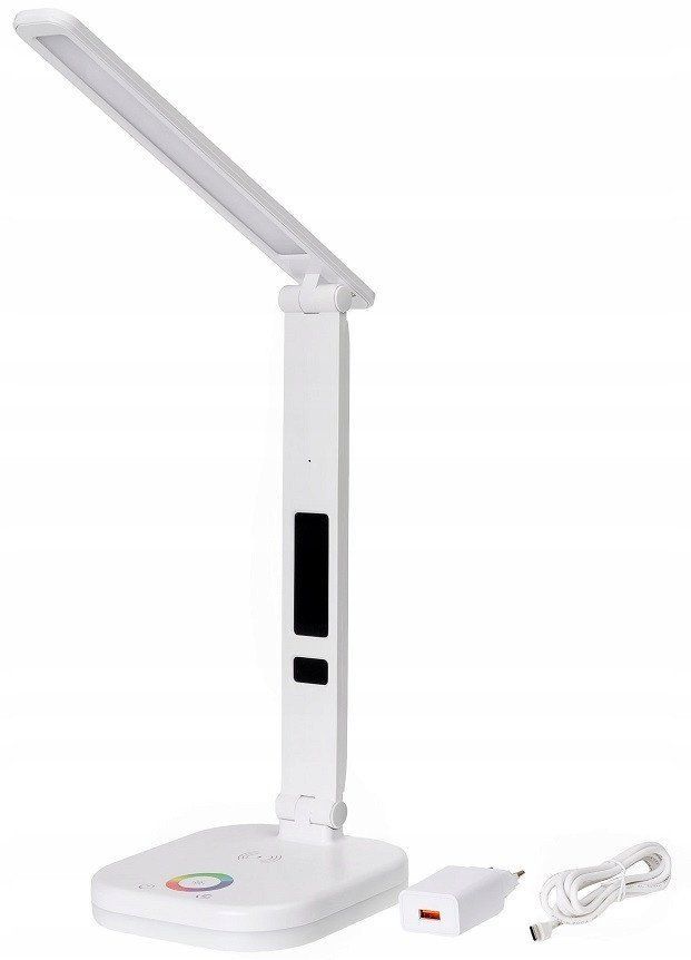 Platinet Desk Lamp RGB Wireless Charging White