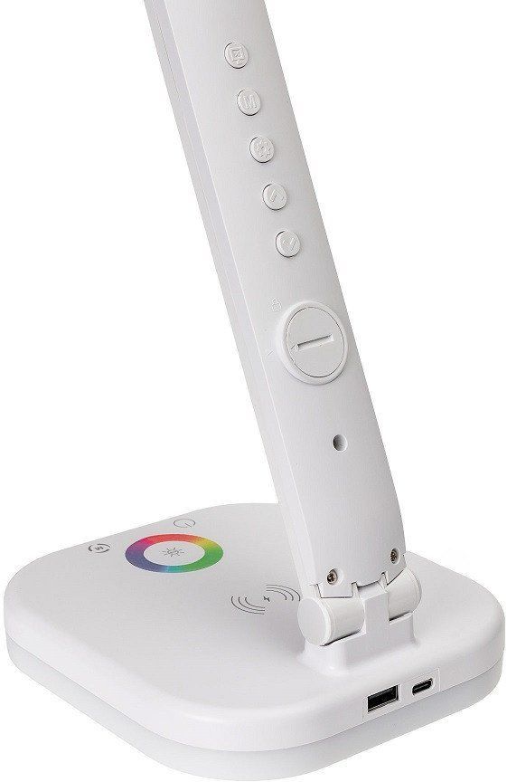 Platinet Desk Lamp RGB Wireless Charging White