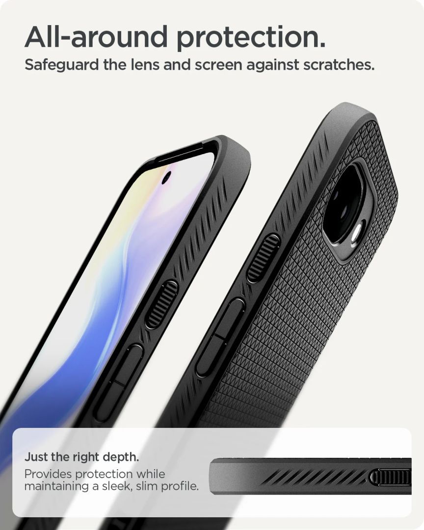 Spigen Liquid Air for Google Pixel 10a Matte Black