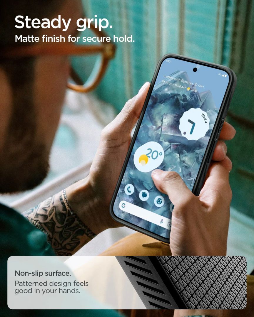 Spigen Liquid Air for Google Pixel 10a Matte Black