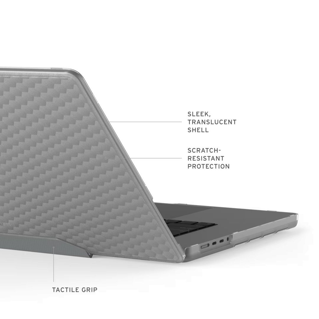 UAG Essential Armor case for MacBook Air 16" (M4/3/2) Ice UAG Essential Armor case for MacBook Air 16" (M4/3/2) Ice