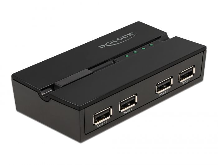 DeLock USB 2.0 Switch 4 PC to 4 devices