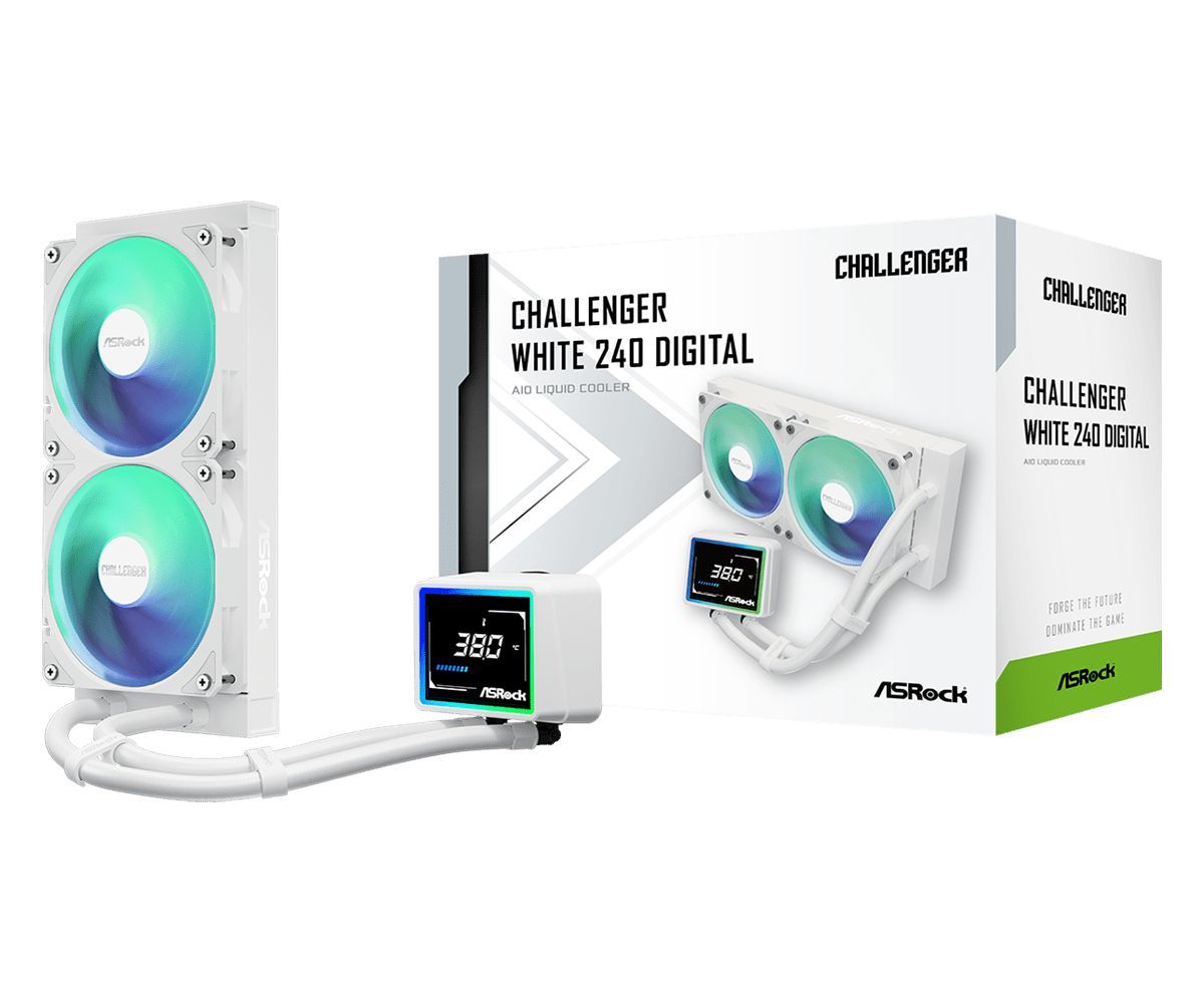ASRock Challenger White 240 Digital