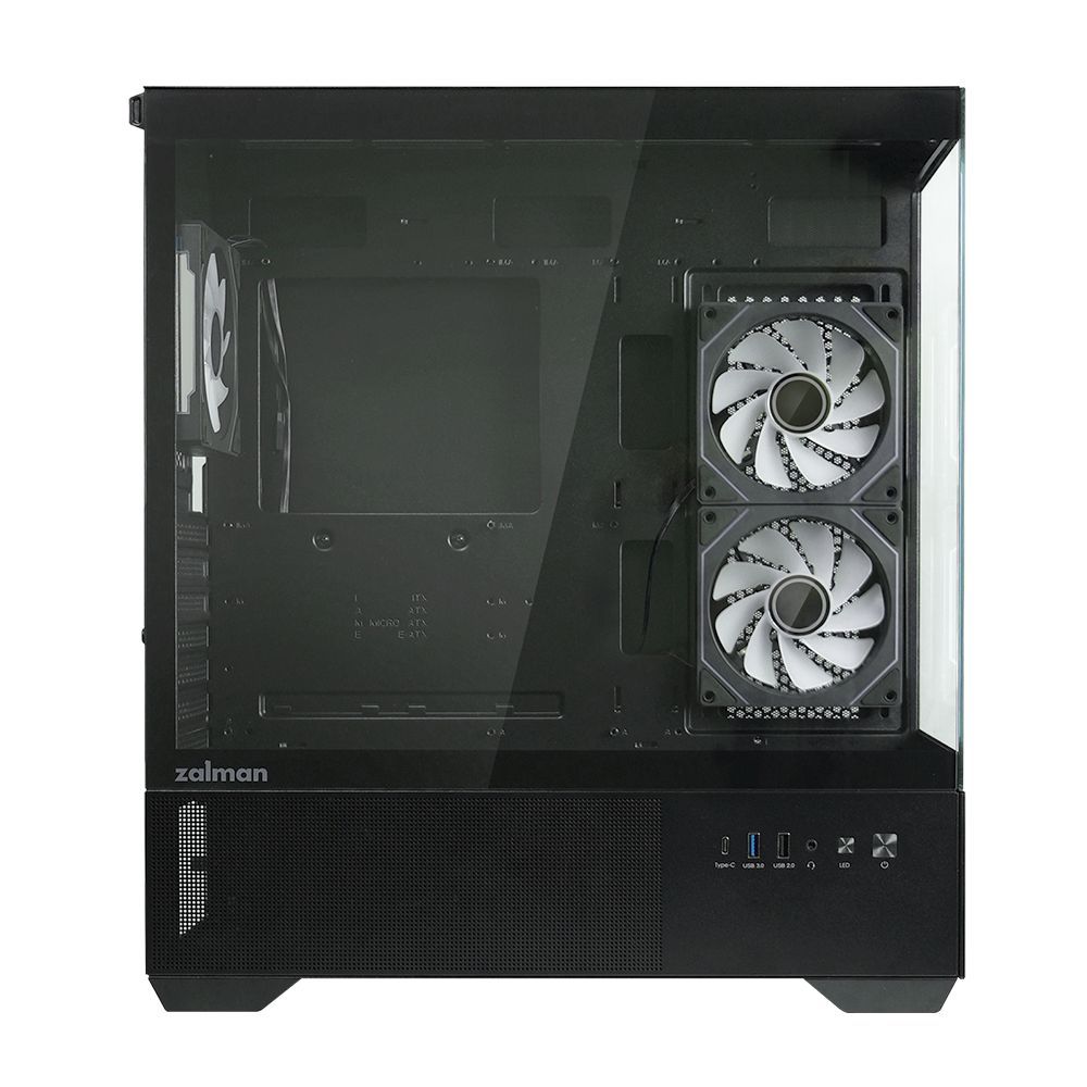 Zalman Chronix V2 RGB Tempered Glass Black
