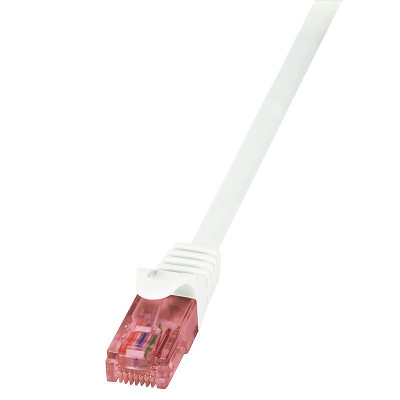 Logilink CAT6 U-UTP Patch Cable 0,25m White Logilink CAT6 U-UTP Patch Cable 0,25m White