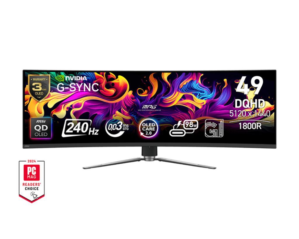 Msi 49" MPG 491CQPX OLED Curved