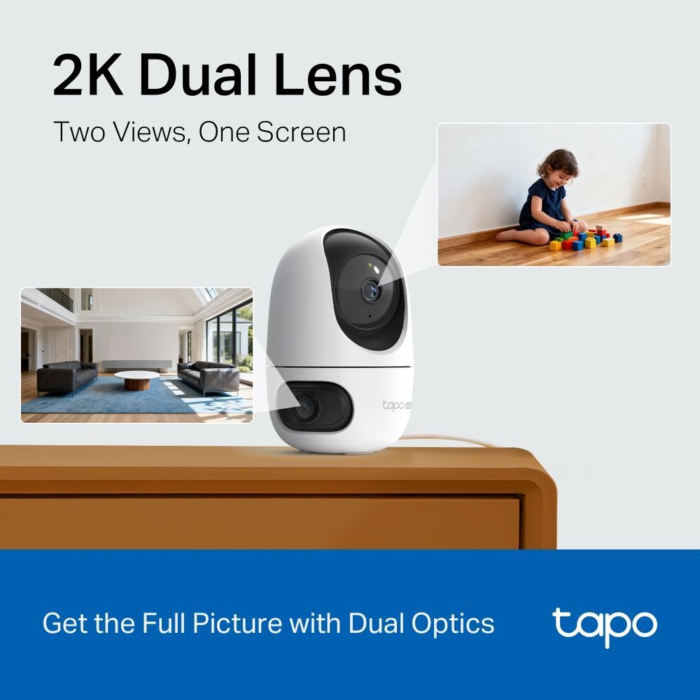 TP-Link Tapo C245D Dual Lens Pan/Tilt Security