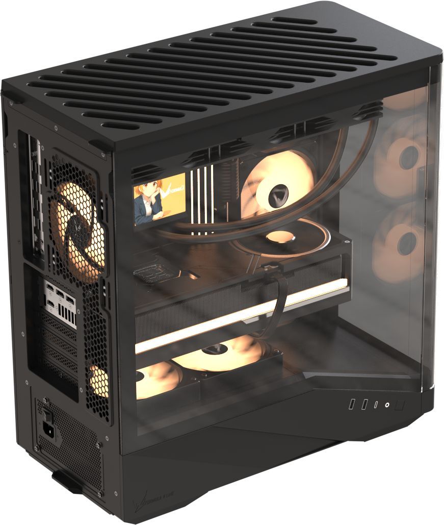 Formula Crystal U9 PA Tempered Glass Black