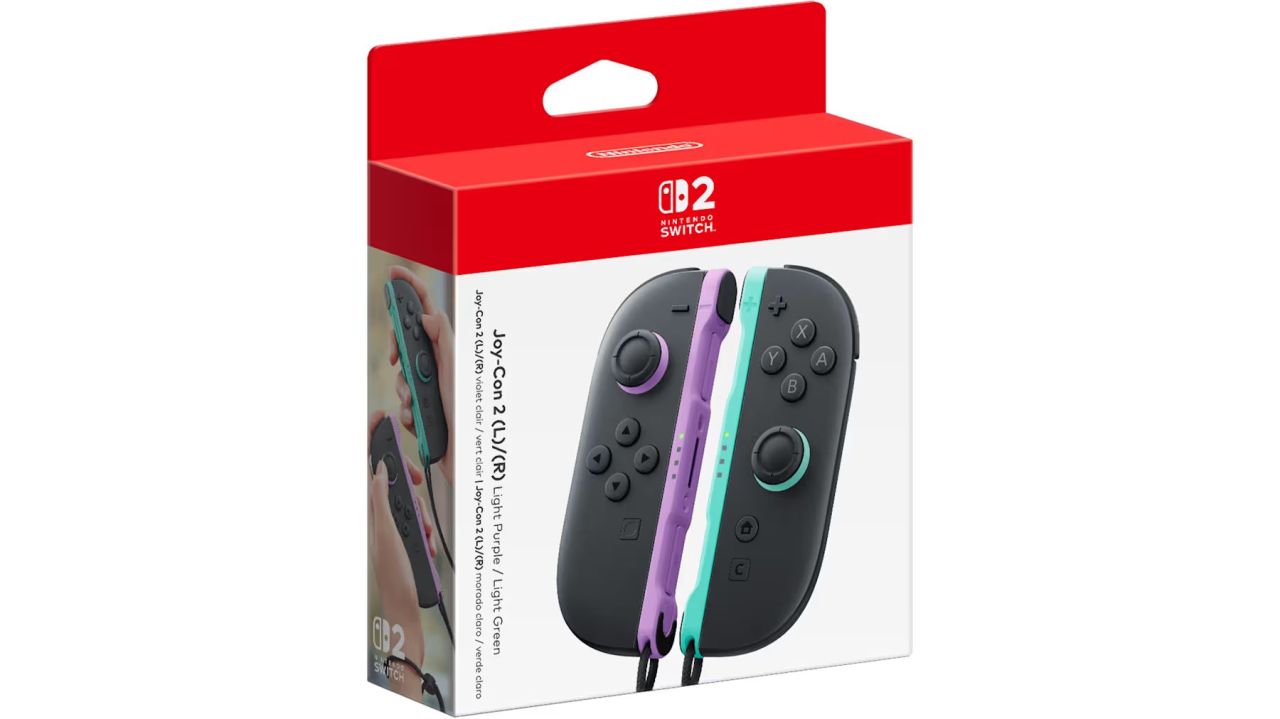 Nintendo Joy-Con 2 (L)/(R) Light Purple / Light Green
