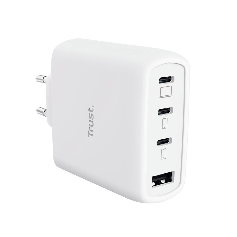 Trust Maxo 65W 4-Port GaN USB Charger White