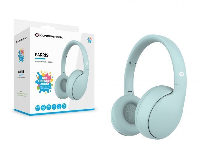 Conceptronic PARRIS04B Bluetooth Kids Headset Blue