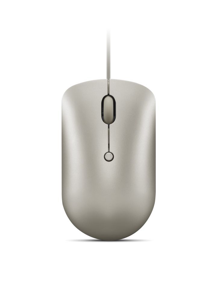 Lenovo 540 USB-C Wired Compact Mouse Sand